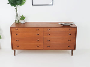 Vintage Danish Sideboard / Chest of Drawers