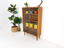 Load image into Gallery viewer, Vintage Herbert Gibbs Glass Display Cabinet / Drinks Cabinet