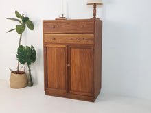 Load image into Gallery viewer, Vintage Oak Cabinet / Chest of Drawers - 1940s / 1950s Retro