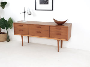 Vintage Sideboard / TV Stand - Mid Century Danish Influence Retro