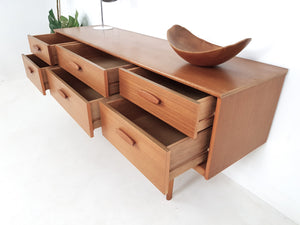 Vintage Sideboard / TV Stand - Mid Century Danish Influence Retro