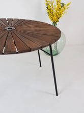 Load image into Gallery viewer, Vintage Low Garden Table - Mid Century- Folding - Sunburst Daneline