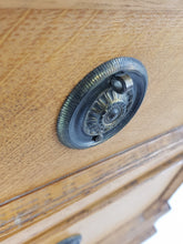 Load image into Gallery viewer, Oak Writing  Bureau