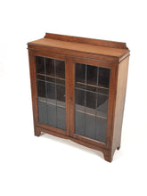 Load image into Gallery viewer, Oak Display Cabinet