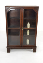 Load image into Gallery viewer, Oak &amp; Glass Display Cabinet