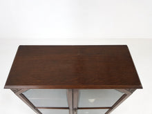 Load image into Gallery viewer, Oak &amp; Glass Display Cabinet