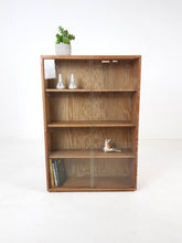 Load image into Gallery viewer, Oak Display Cabinet