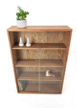 Load image into Gallery viewer, Oak Display Cabinet