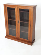 Load image into Gallery viewer, Oak Display Cabinet / Bookcase