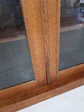 Load image into Gallery viewer, Oak Display Cabinet / Bookcase
