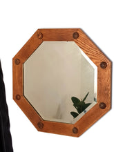 Load image into Gallery viewer, Oak Antique Mirror