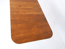 Load image into Gallery viewer, Oak Drop Leaf Dining Table