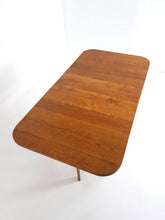 Load image into Gallery viewer, Oak Drop Leaf Dining Table
