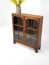 Load image into Gallery viewer, Oak Glass Door Display Cabinet