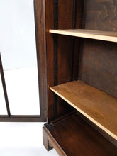 Load image into Gallery viewer, Oak Glass Door Display Cabinet