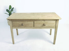 Load image into Gallery viewer, Pine Console Table