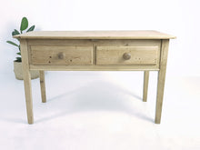 Load image into Gallery viewer, Pine Console Table