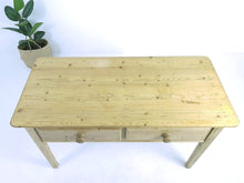Load image into Gallery viewer, Pine Console Table
