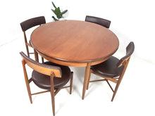 Load image into Gallery viewer, G Plan Fresco Dining Table &amp; 4 G Plan Chairs