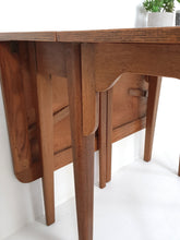 Load image into Gallery viewer, Oak Gateleg Dining Table