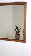 Load image into Gallery viewer, Antique Oak Mirror