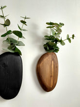 Load image into Gallery viewer, Wooden Wall Vase Set