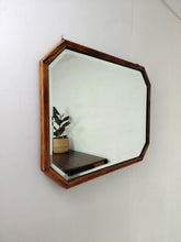 Load image into Gallery viewer, Antique Oak Mirror