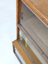 Load image into Gallery viewer, Oak Glass Display Cabinet / Bookshelf