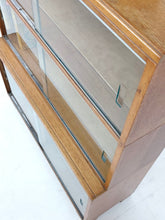 Load image into Gallery viewer, Oak Glass Display Cabinet / Bookshelf