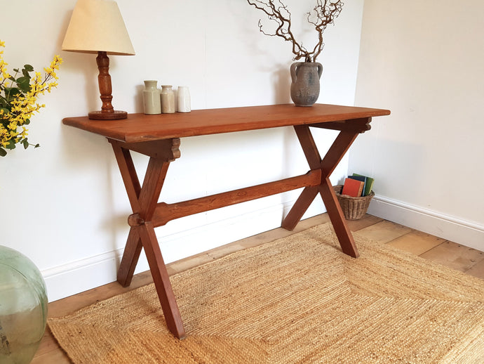 Solid Wood Table - Rustic / Tavern Table / Farmhouse - Rare