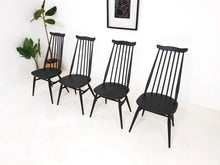 Load image into Gallery viewer, Vintage Ercol Goldsmith Chairs x 4 - Solid Elm