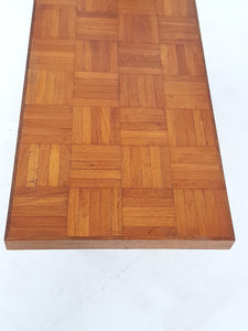 Vintage Parquet Coffee Table - Rare