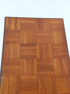 Vintage Parquet Coffee Table - Rare