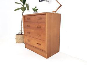 Vintage G Plan Chest of Drawers in Oak