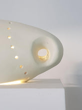 Load image into Gallery viewer, Handmade &#39;Pebble&#39; Table Lamp, Designer, Unique Light, Statement, Bold, Neutral Tones