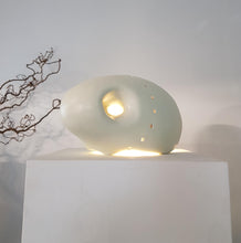 Load image into Gallery viewer, Handmade &#39;Pebble&#39; Table Lamp, Designer, Unique Light, Statement, Bold, Neutral Tones