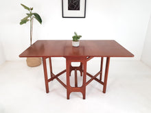 Load image into Gallery viewer, Vintage Dining Table / Gateleg Table / Folding Table - Danish Influence Retro