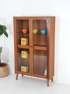 Vintage G Plan Shelving Unit / Display Cabinet - Danish Influence Retro