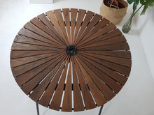 Load image into Gallery viewer, Vintage Low Garden Table - Mid Century- Folding - Sunburst Daneline