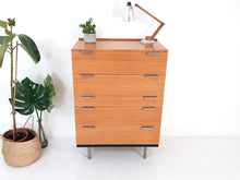 Load image into Gallery viewer, Vintage Fineline Chest of Drawers - Stag - Mid Century Danish Retro Rare