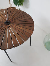 Load image into Gallery viewer, Vintage Low Garden Table - Mid Century- Folding - Sunburst Daneline
