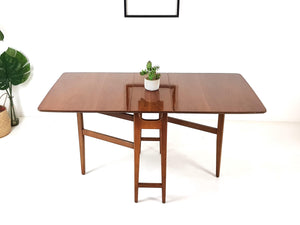 Vintage Dining Table / Gateleg Table / Folding Table