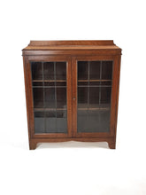 Load image into Gallery viewer, Oak Display Cabinet