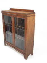 Load image into Gallery viewer, Oak Display Cabinet