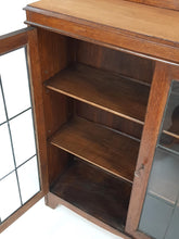 Load image into Gallery viewer, Oak Display Cabinet