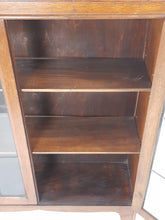 Load image into Gallery viewer, Oak Display Cabinet