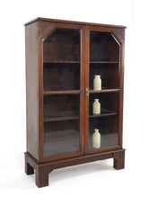 Load image into Gallery viewer, Oak &amp; Glass Display Cabinet