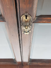 Load image into Gallery viewer, Oak &amp; Glass Display Cabinet