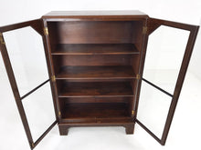 Load image into Gallery viewer, Oak &amp; Glass Display Cabinet