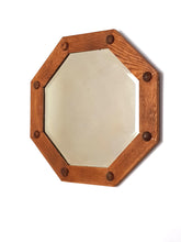 Load image into Gallery viewer, Oak Antique Mirror